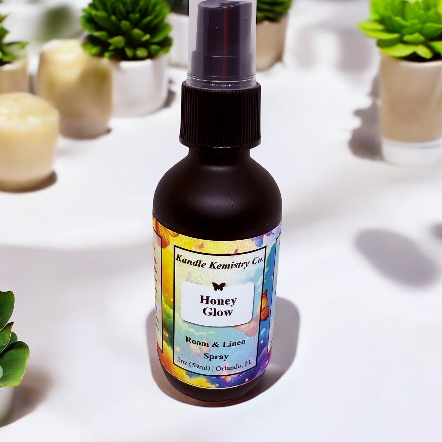 Honey Glow Room and Linen Spray - Kandle Kemistry Co.