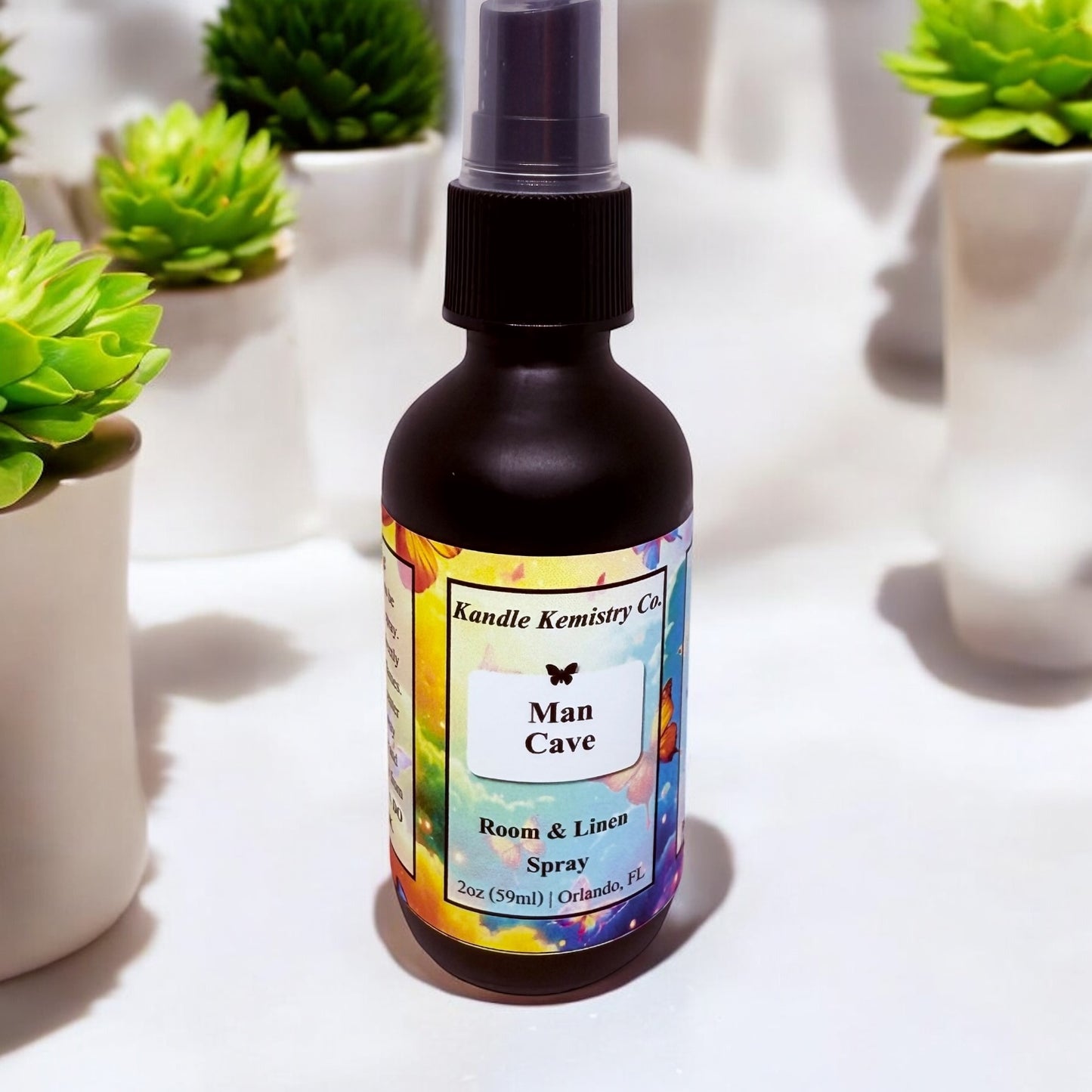 Man Cave Room and Linen Spray - Kandle Kemistry Co.