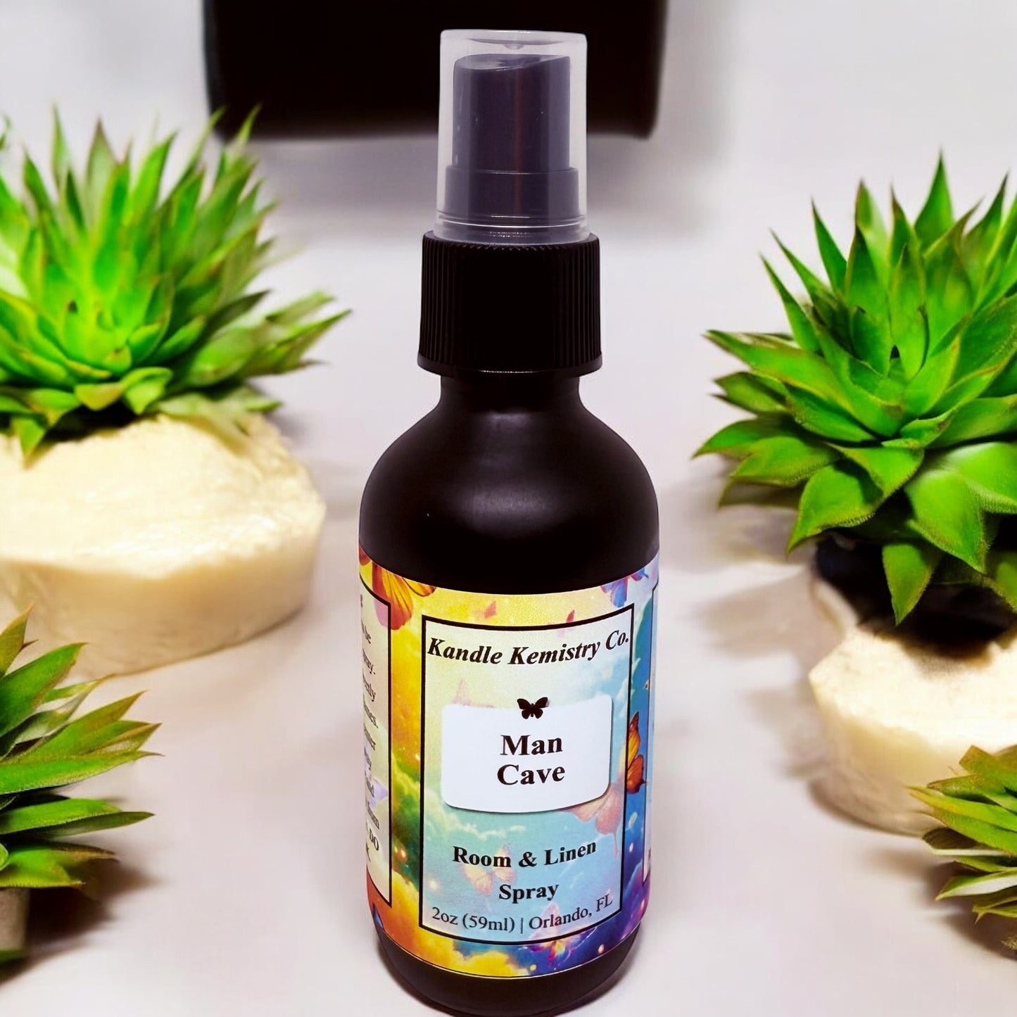 Man Cave Room and Linen Spray - Kandle Kemistry Co.