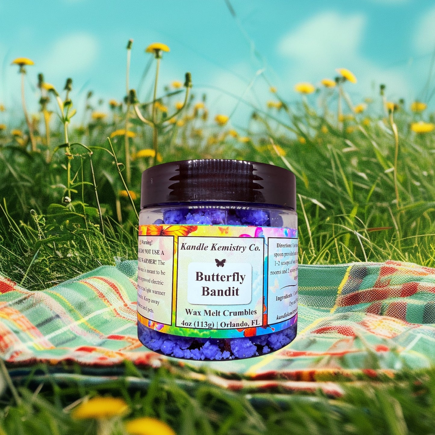 Butterfly Bandit Wax Melt Crumbles - Kandle Kemistry Co.