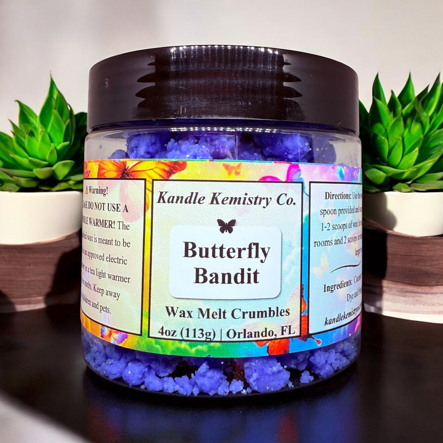Butterfly Bandit Wax Melt Crumbles - Kandle Kemistry Co.
