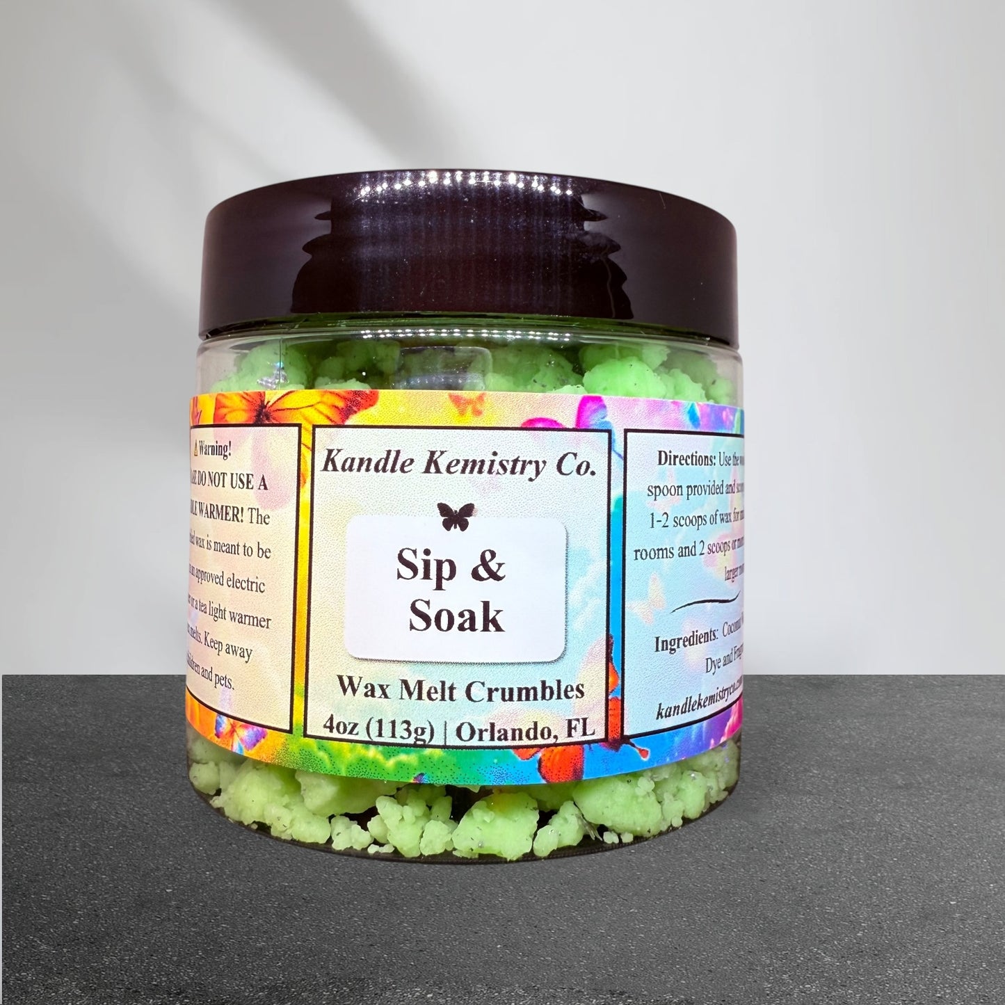 Sip & Soak Wax Melt Crumbles - Kandle Kemistry Co.