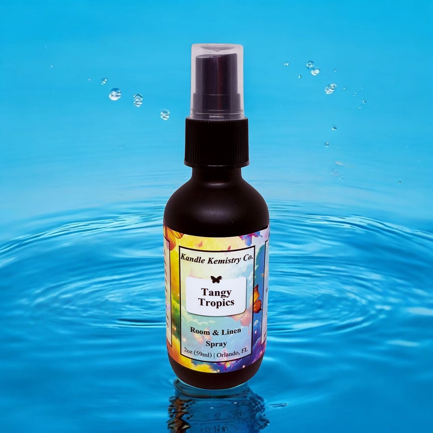 Tangy Tropics Room and Linen Spray - Kandle Kemistry Co.
