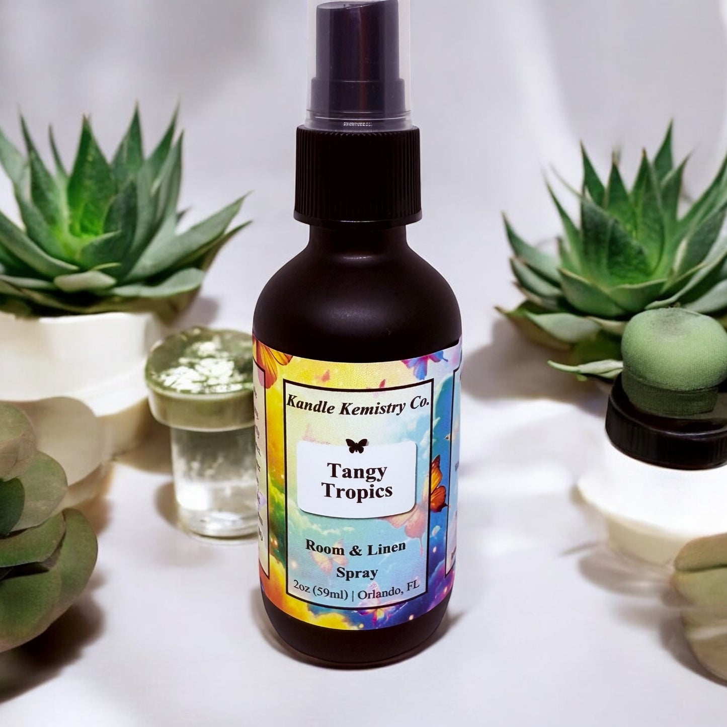 Tangy Tropics Room and Linen Spray - Kandle Kemistry Co.