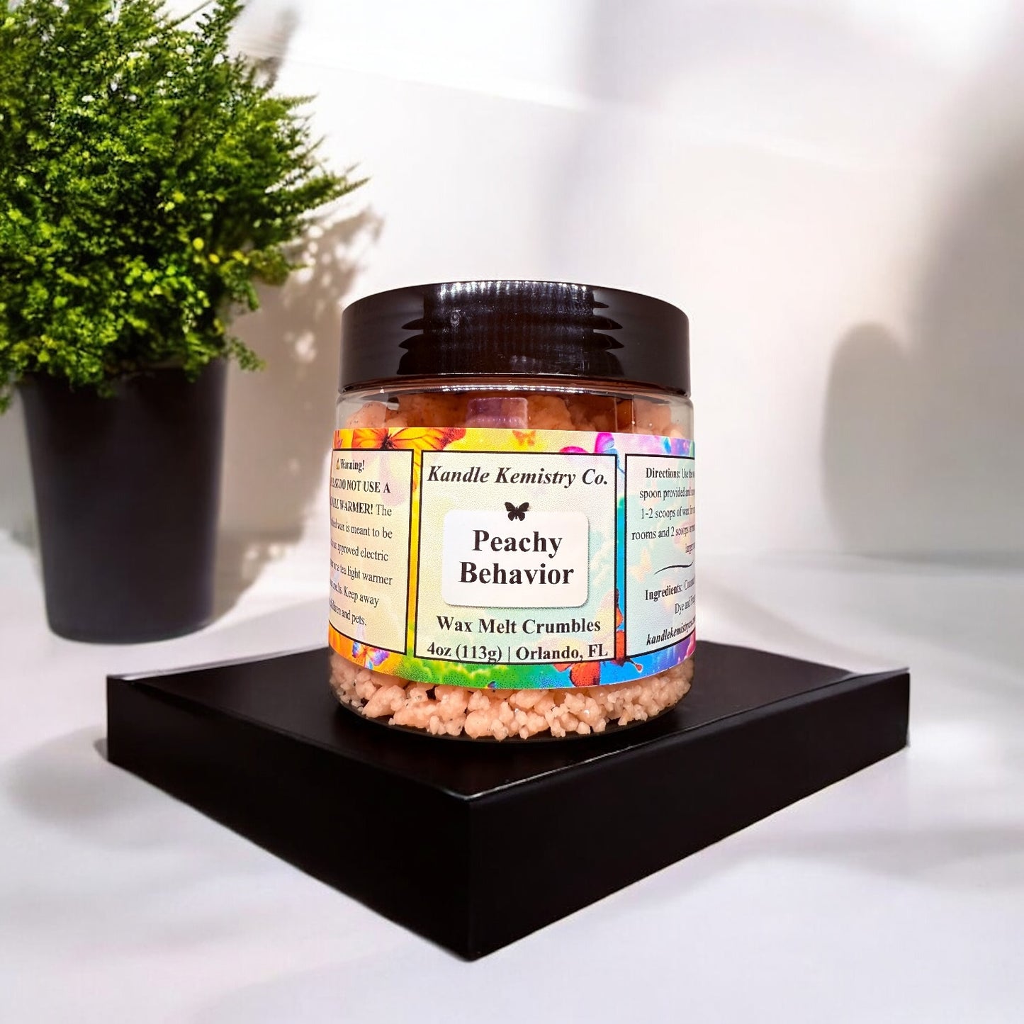 Peachy Behavior Wax Melt Crumbles - Kandle Kemistry Co.