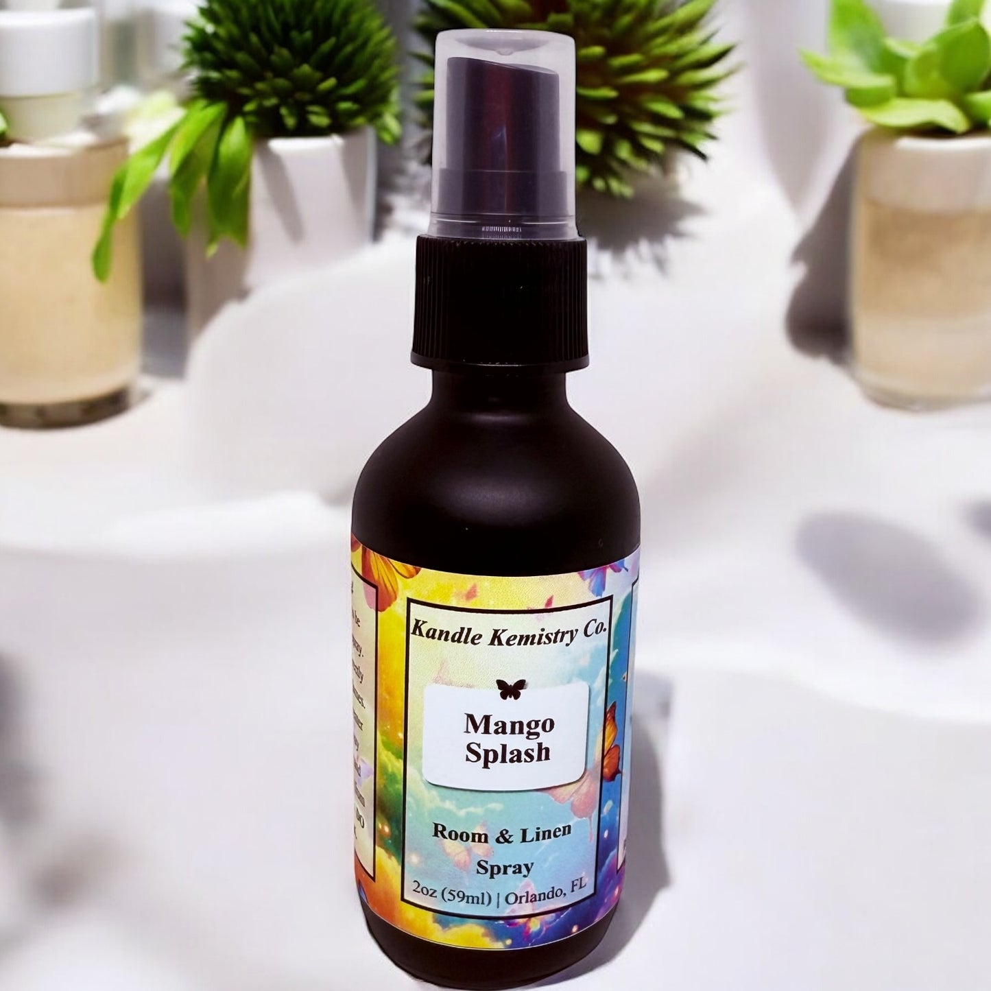 Mango Splash Room and Linen Spray - Kandle Kemistry Co.