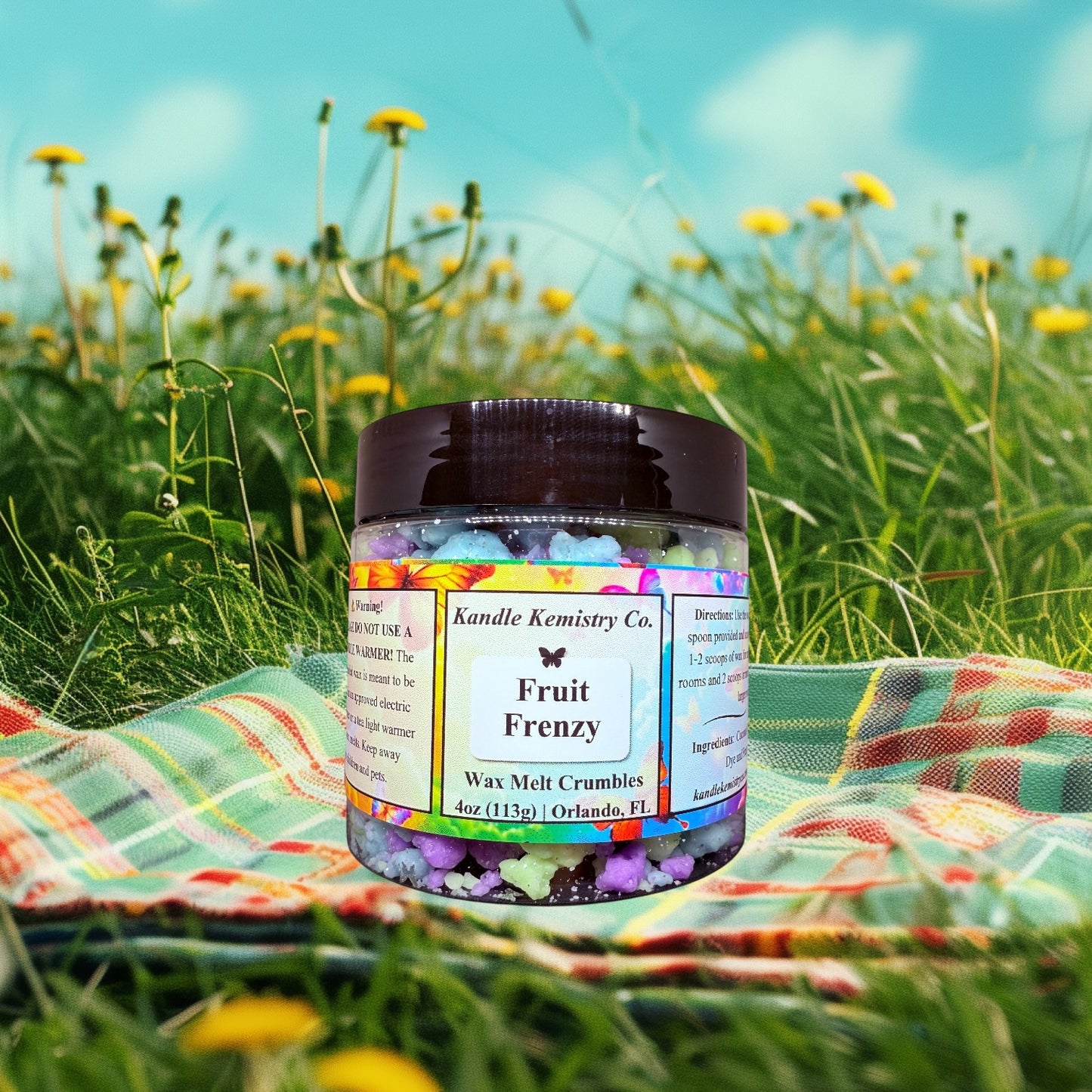 Fruit Frenzy Wax Melt Crumbles - Kandle Kemistry Co.