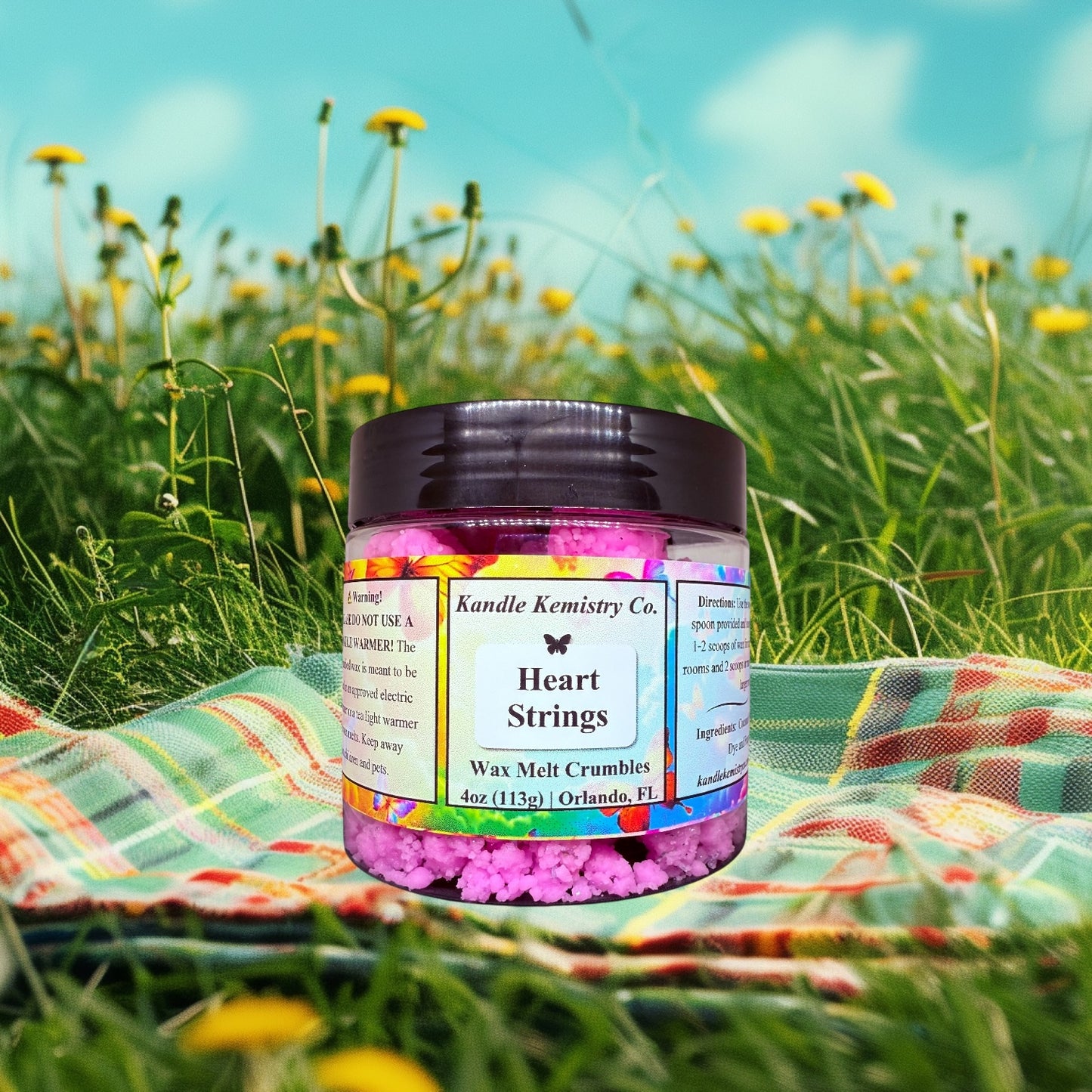 Heart Strings Wax Melt Crumbles - Kandle Kemistry Co.