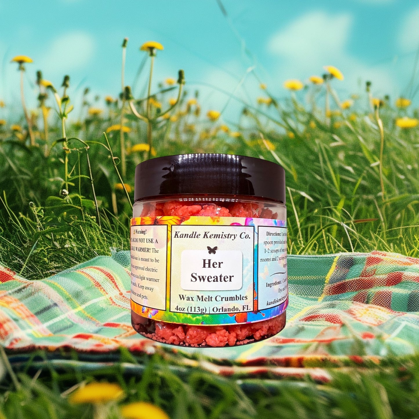 Her Sweater Wax Melt Crumbles - Kandle Kemistry Co.