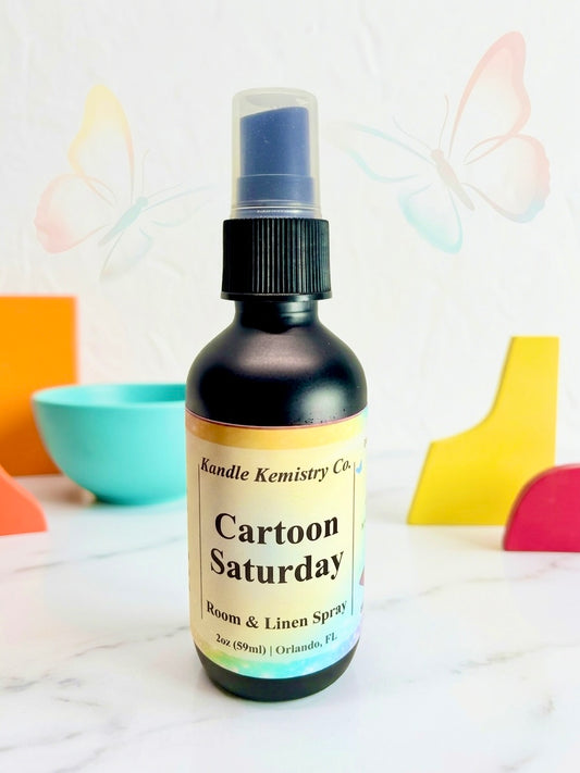 Cartoon Saturday Room and Linen Spray