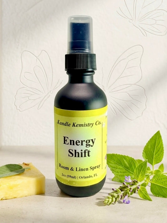 Energy Shift Room and Linen Spray
