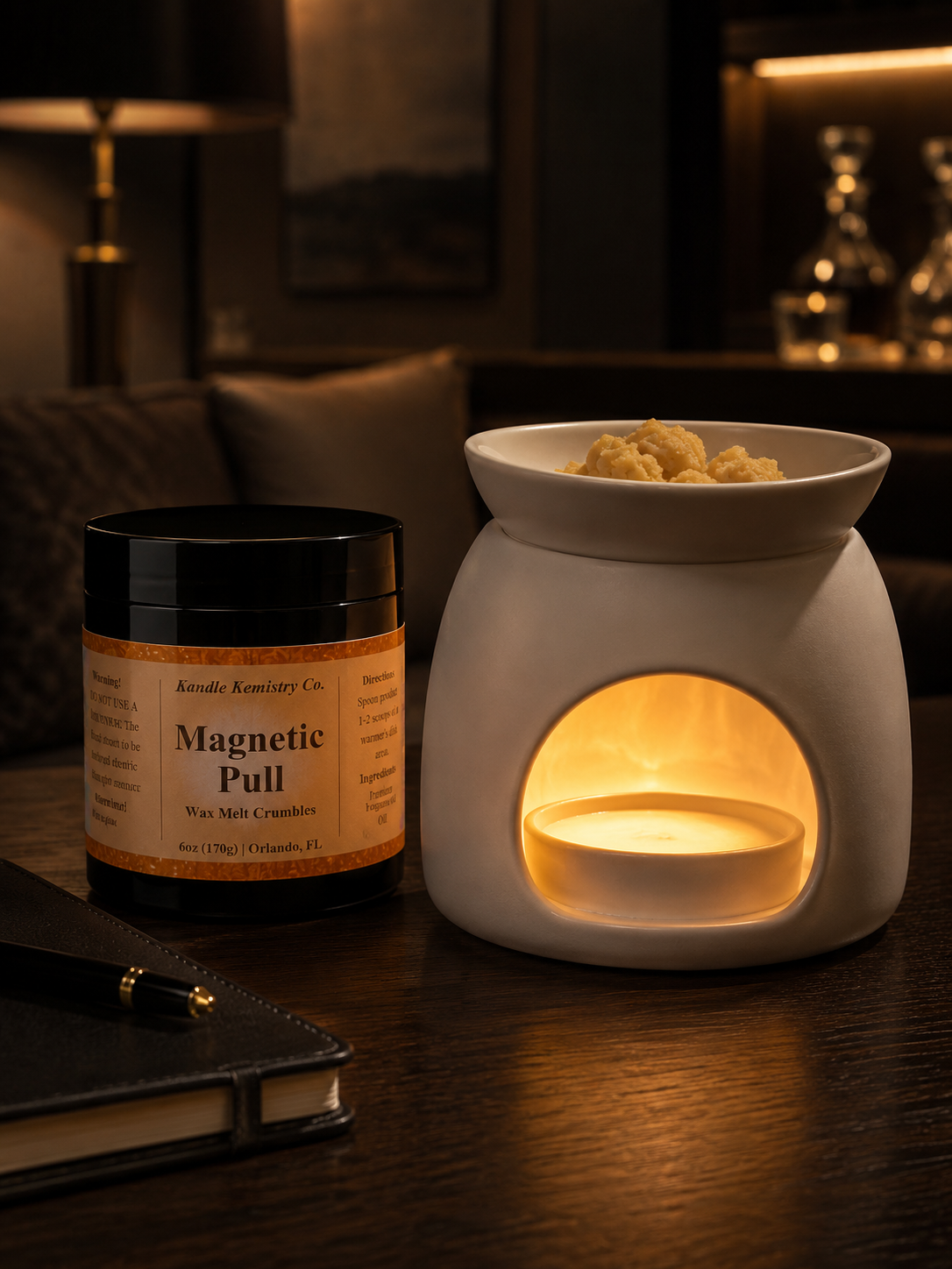Magnetic Pull Wax Melt Crumbles