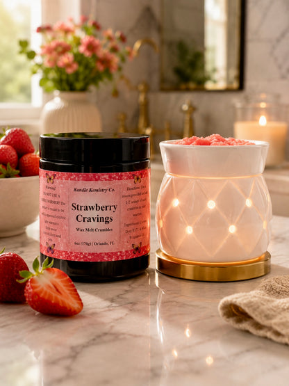 Strawberry Cravings Wax Melt Crumbles