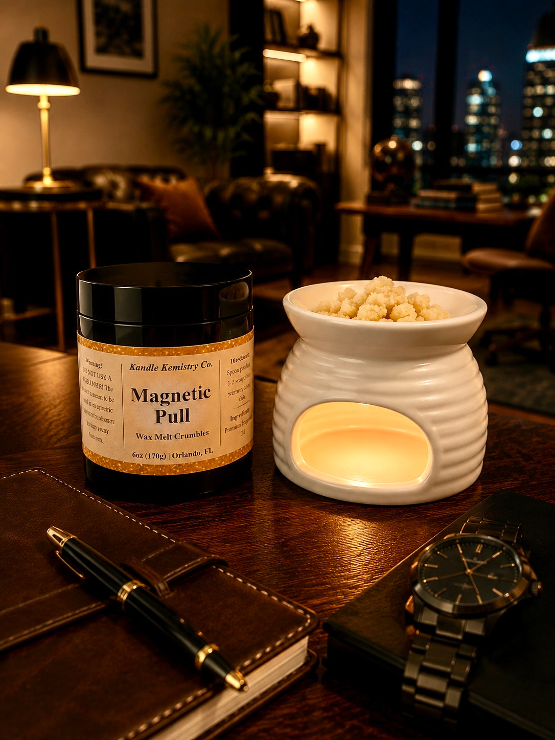 Magnetic Pull Wax Melt Crumbles