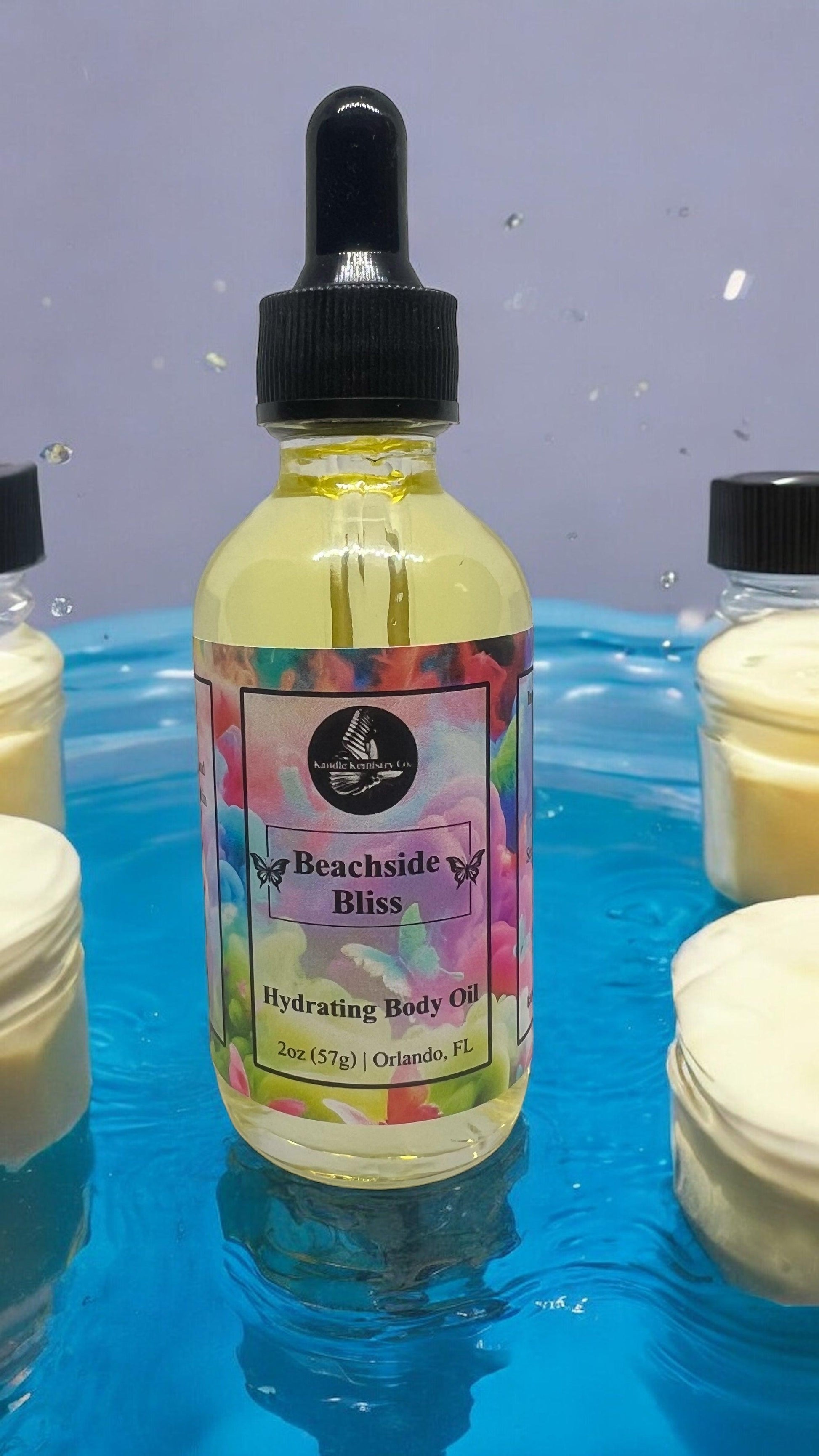 Beachside Bliss Hydrating Body Oil - Kandle Kemistry Co.