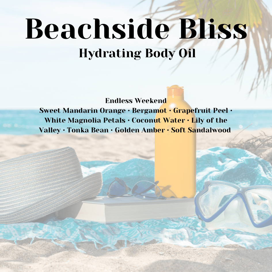 Beachside Bliss Hydrating Body Oil - Kandle Kemistry Co.