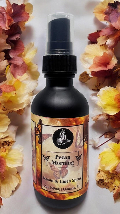 Pecan Morning Room & Linen Spray - Kandle Kemistry Co.