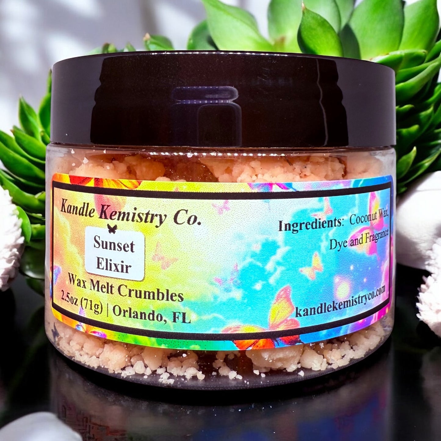 Sunset Elixir Wax Melt Crumbles - Kandle Kemistry Co.