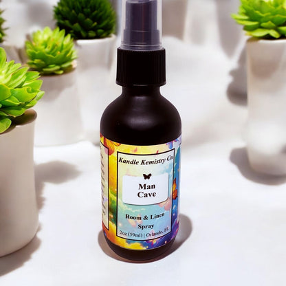 Man Cave Room and Linen Spray - Kandle Kemistry Co.