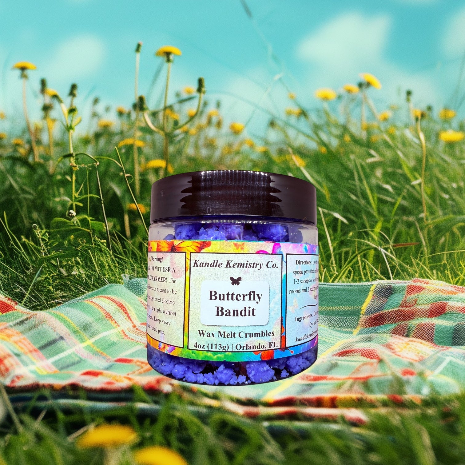 Butterfly Bandit Wax Melt Crumbles - Kandle Kemistry Co.