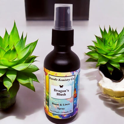 Dragon's Blush Room and Linen Spray - Kandle Kemistry Co.