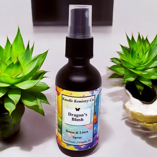 Dragon's Blush Room and Linen Spray - Kandle Kemistry Co.