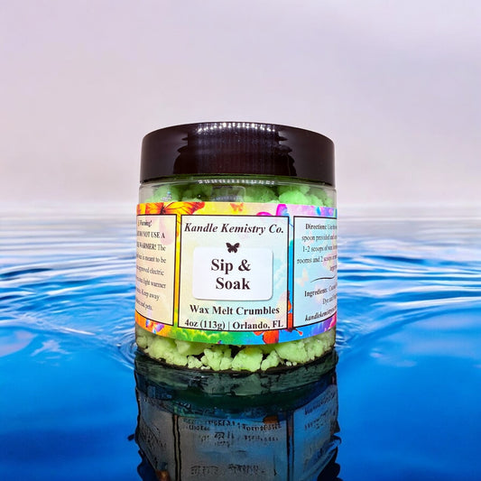Sip & Soak Wax Melt Crumbles - Kandle Kemistry Co.