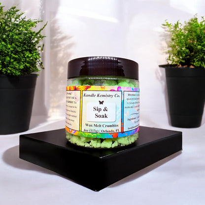 Sip & Soak Wax Melt Crumbles - Kandle Kemistry Co.