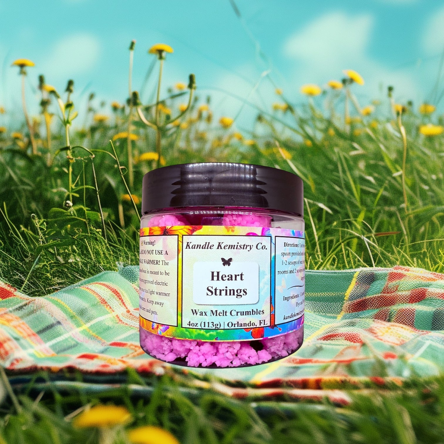 Heart Strings Wax Melt Crumbles - Kandle Kemistry Co.