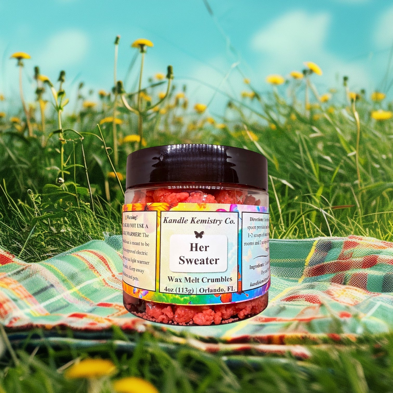 Her Sweater Wax Melt Crumbles - Kandle Kemistry Co.