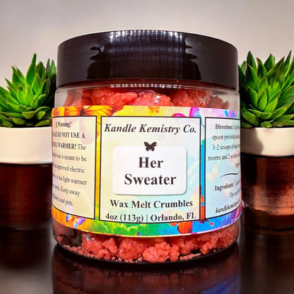 Her Sweater Wax Melt Crumbles - Kandle Kemistry Co.