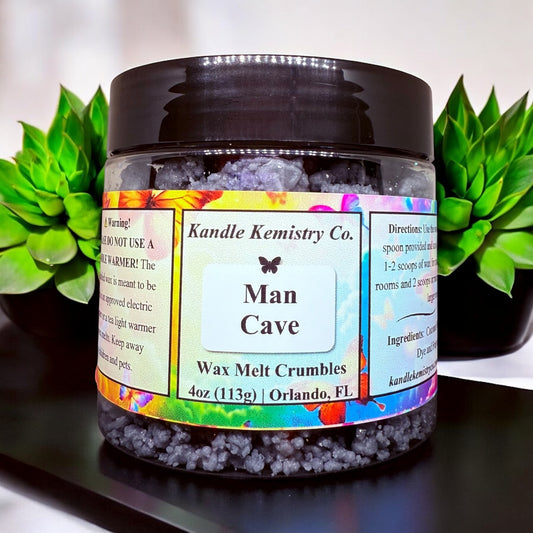 Man Cave Wax Melt Crumbles - Kandle Kemistry Co.