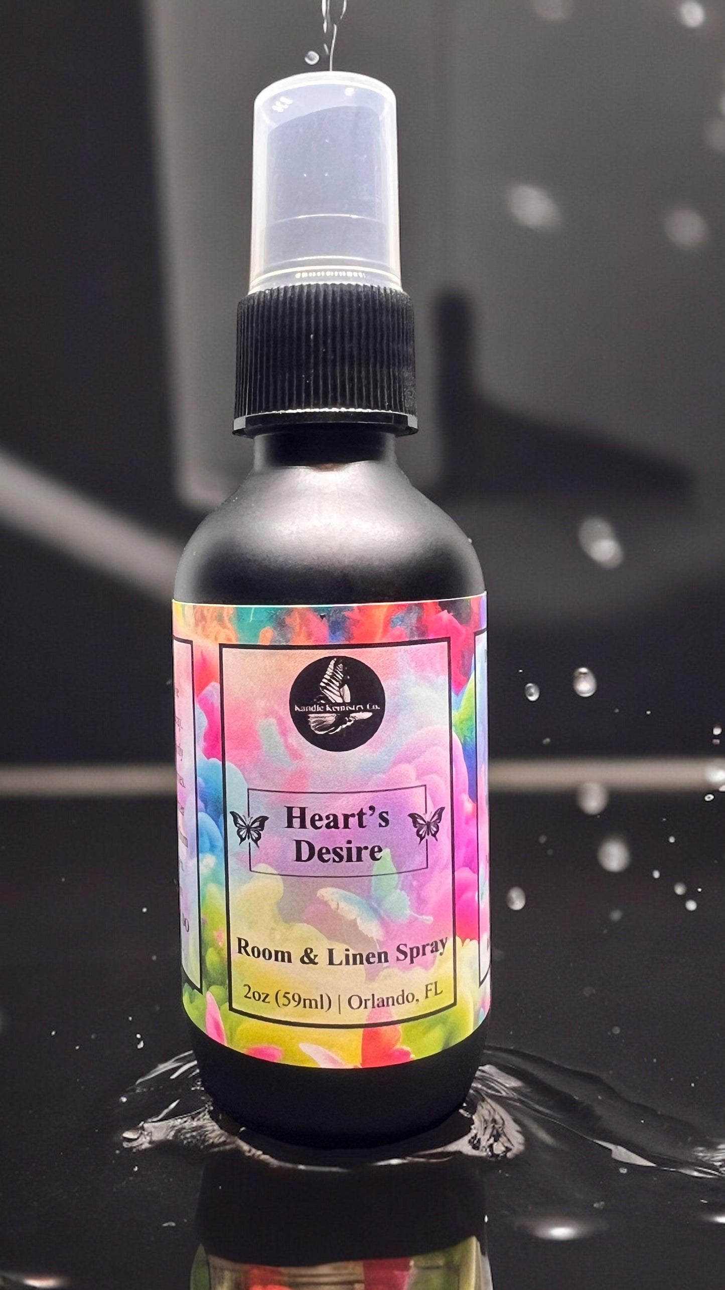 Heart's Desire Room & Linen Spray - Kandle Kemistry Co.