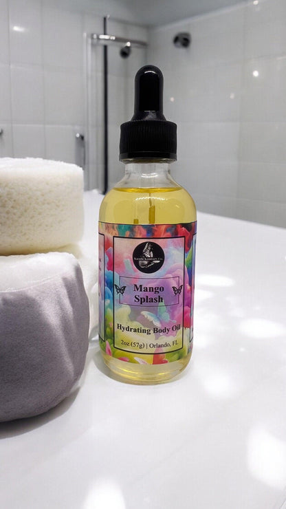 Mango Splash Hydrating Body Oil - Kandle Kemistry Co.