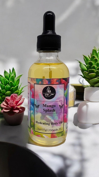 Mango Splash Hydrating Body Oil - Kandle Kemistry Co.