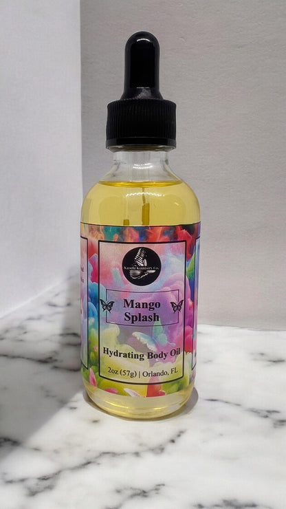 Mango Splash Hydrating Body Oil - Kandle Kemistry Co.