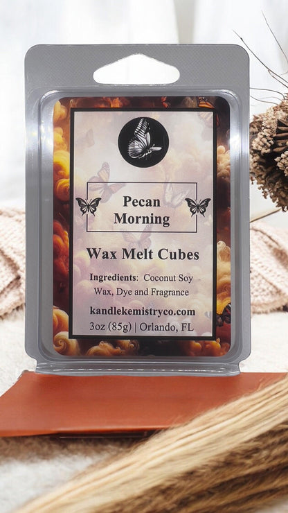 Pecan Morning Wax Melt Cubes - Kandle Kemistry Co.