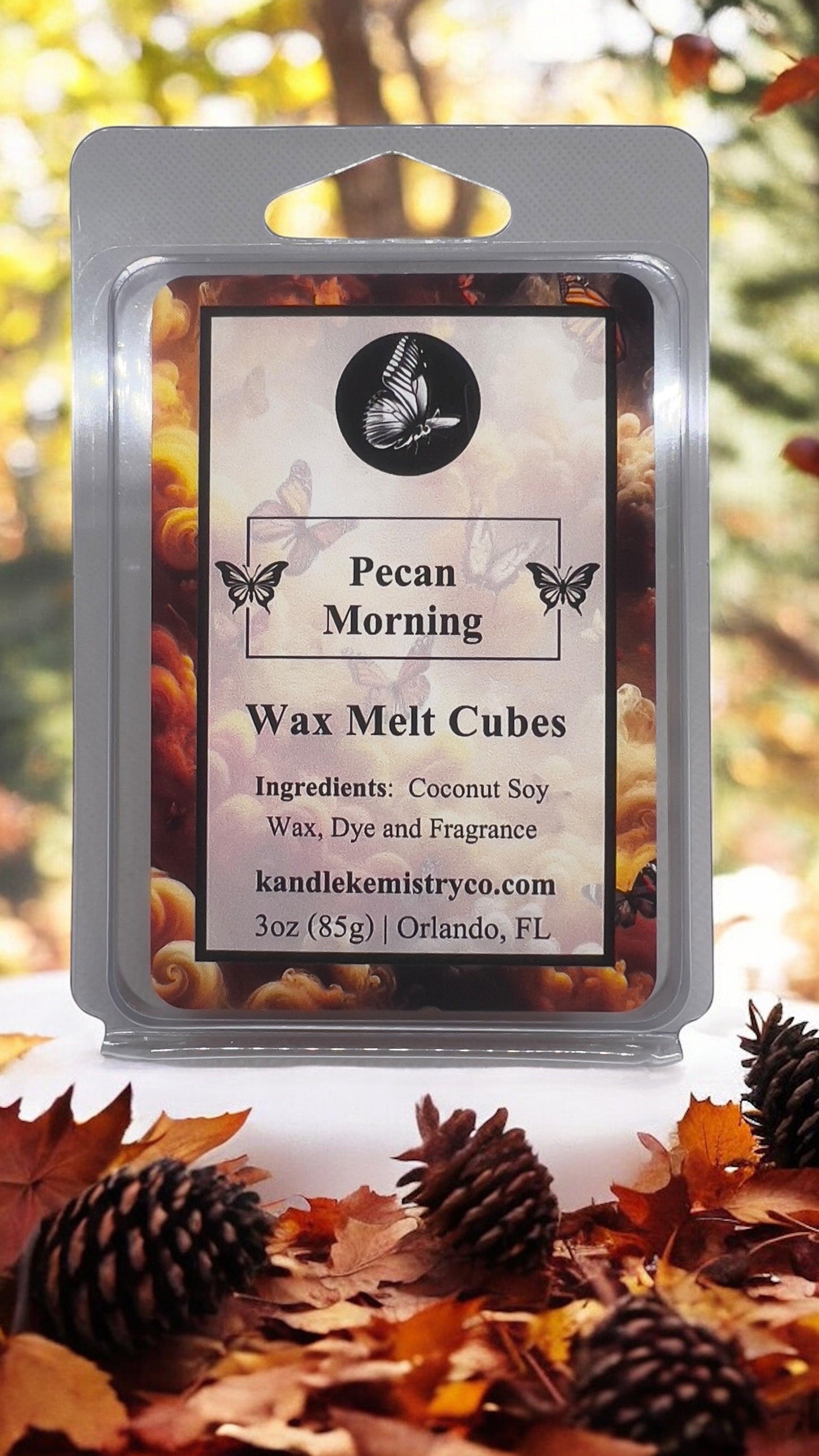 Pecan Morning Wax Melt Cubes - Kandle Kemistry Co.