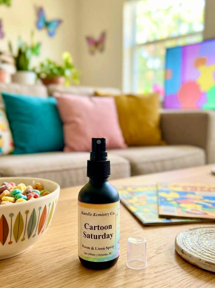 Cartoon Saturday Room and Linen Spray