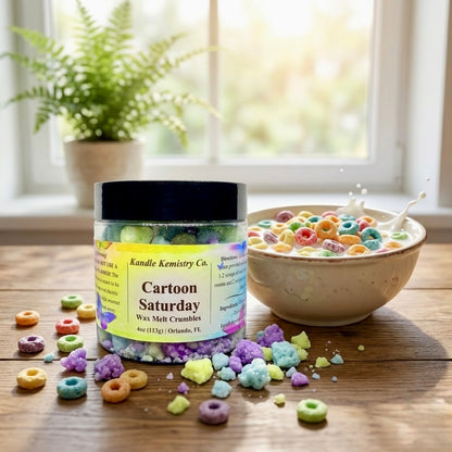 Cartoon Saturday Wax Melt Crumbles