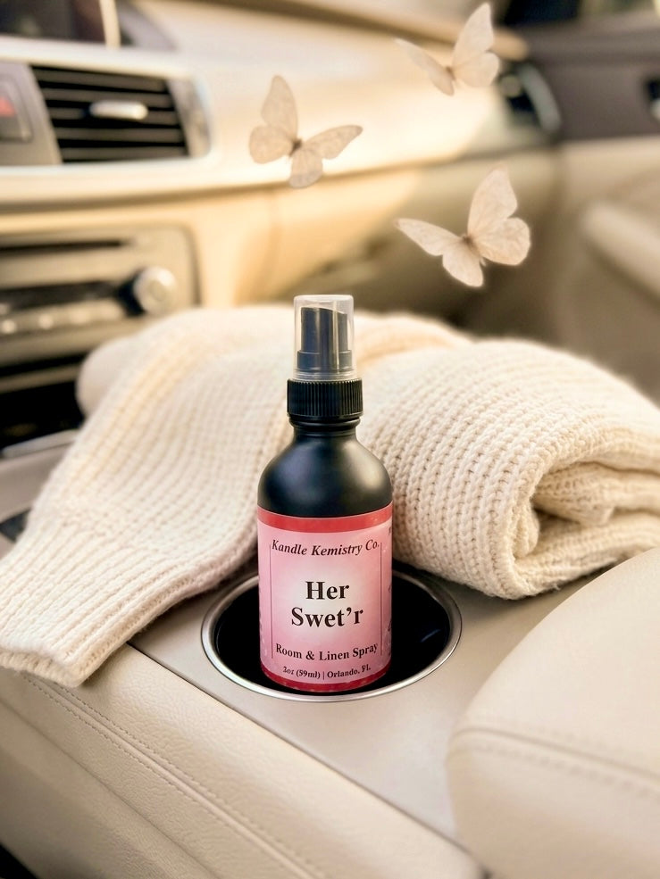 Her Swet'r Room and Linen Spray