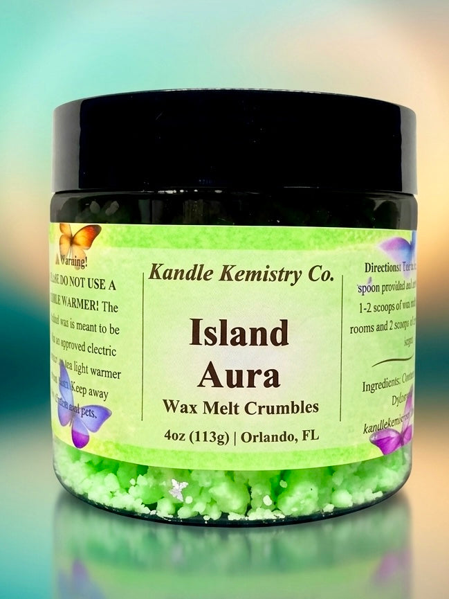 Island Aura Wax Melt Crumbles