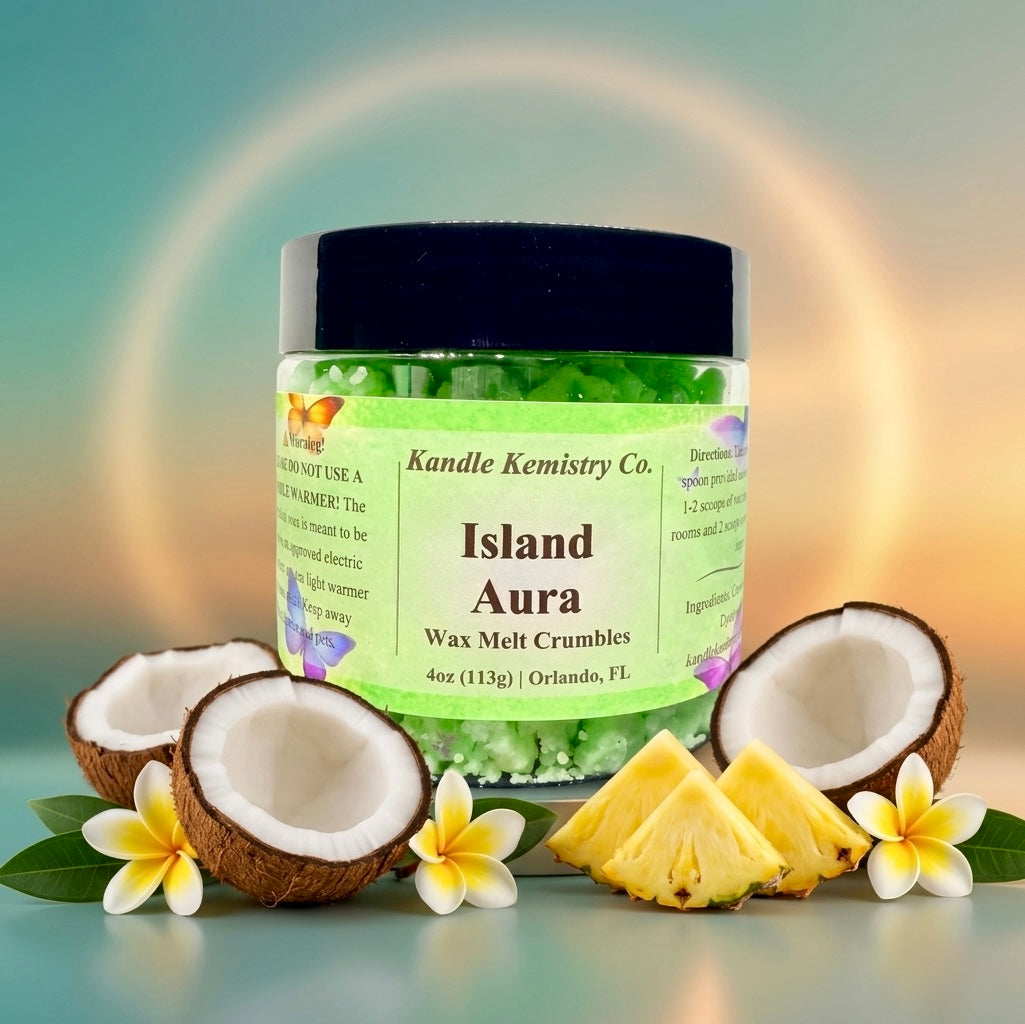 Island Aura Wax Melt Crumbles