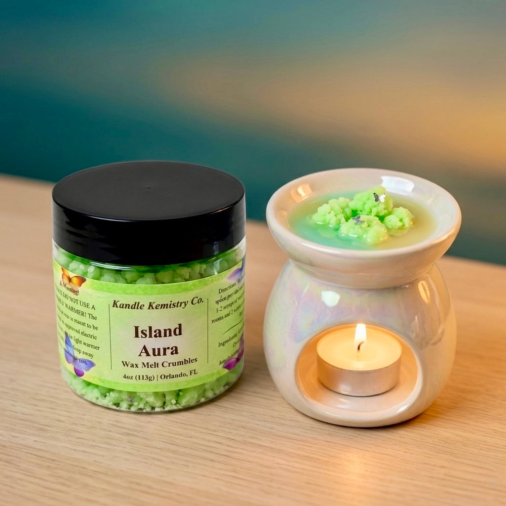 Island Aura Wax Melt Crumbles