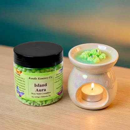 Island Aura Wax Melt Crumbles
