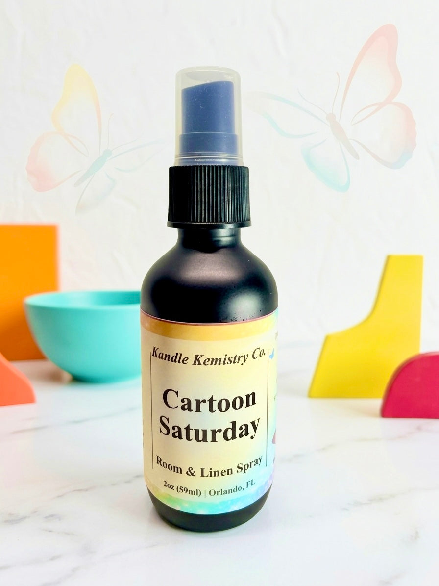 Cartoon Saturday Room and Linen Spray