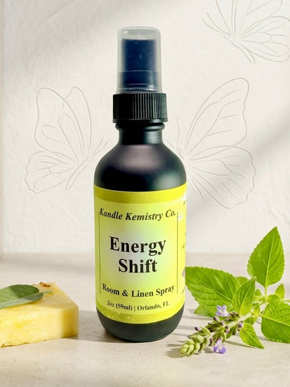 Energy Shift Room and Linen Spray
