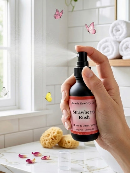 Strawberry Rush Room and Linen Spray